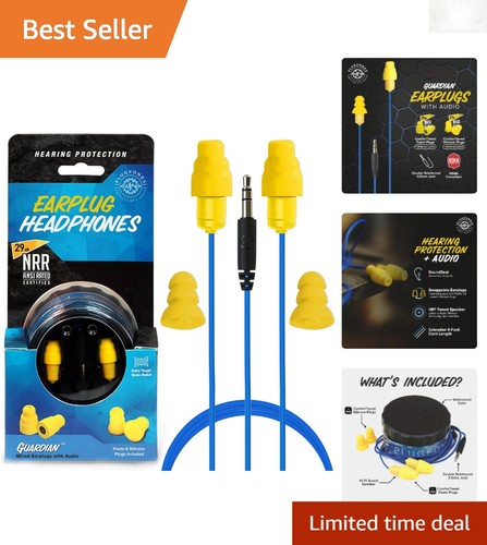 Durable yellow earplug - durable,